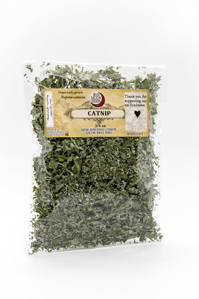 Bag of Dried Organic Catnip Herb 3/4 oz