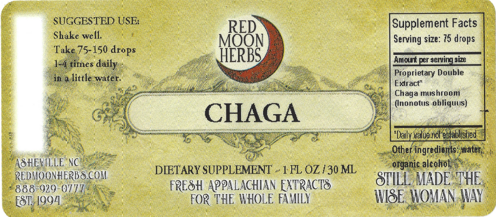 Chaga (Inonotus obliquus) Herbal Extract Suggested Uses and Supplement Facts