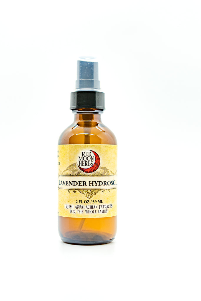 Organic Lavender (Lavandula spp.) Herbal Hydrosol Facial, Body, Space Mist