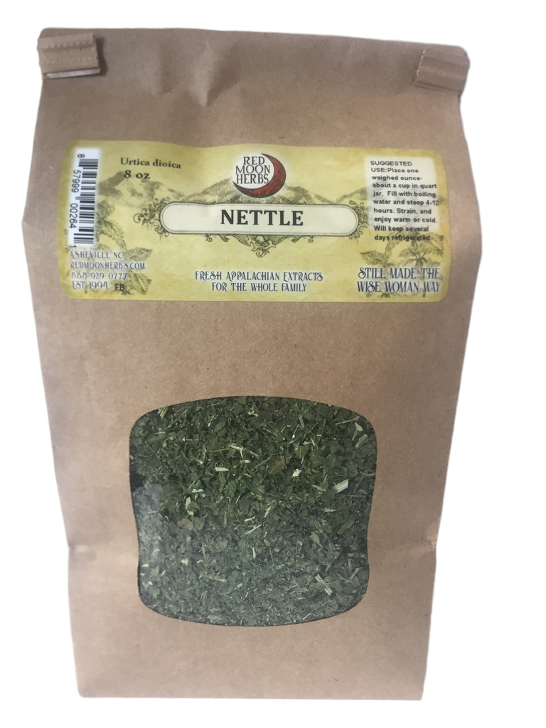 Nettle (Urtica dioica) Dried Tea Herb for Allergies, Adrenals, and Wellness