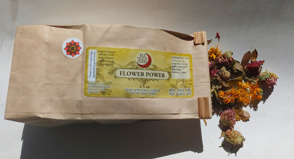 Flower Power Herbal Tea Blend for Energy and Vitality