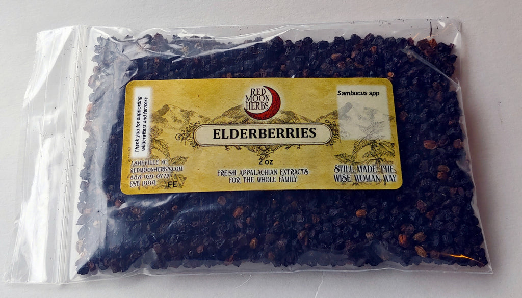 Elderberries (Sambucus nigra / canadensis) Dried Herb for Immune Health and Wellness