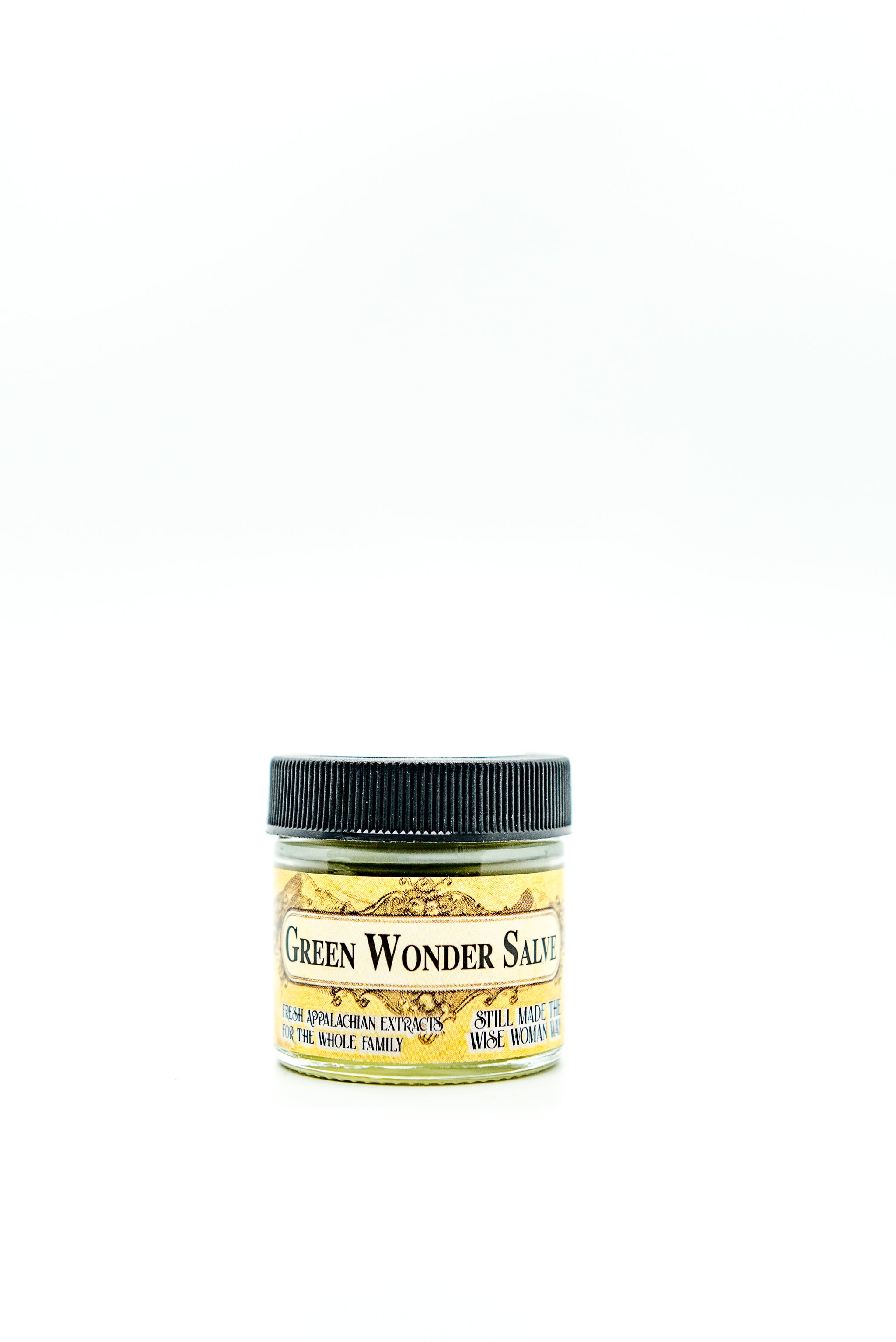 Green Wonder Herbal Salve with Comfrey, Plantain, and Yarrow – Red