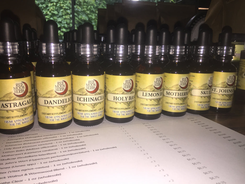 Red Moon Herbs Herbal Extracts