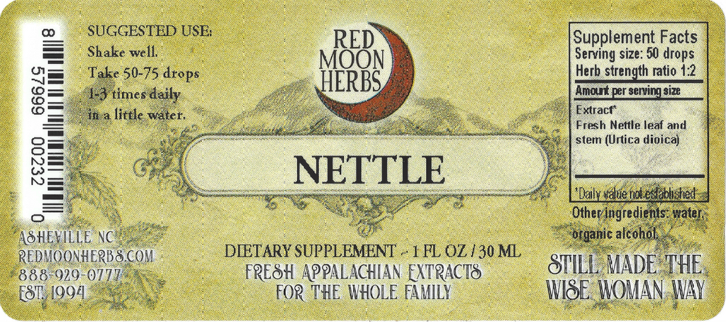 Nettle (Urtica dioica) Herbal Extract Suggested Dosage and Supplement Facts