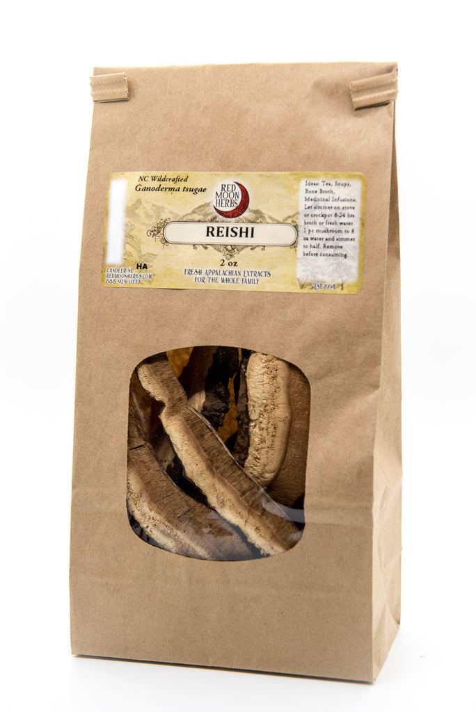Reishi (Ganoderma lucidum/tsugae) Dried Wild Mushroom Fruiting Body Cap for Wellness and Immune Health
