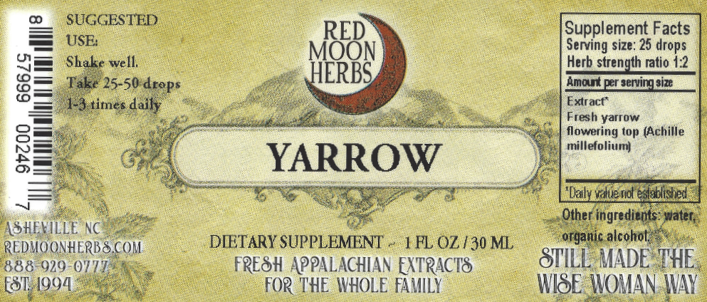 Yarrow (Achillea millefolium) Herbal Extract Suggested Dosage and Supplement Facts